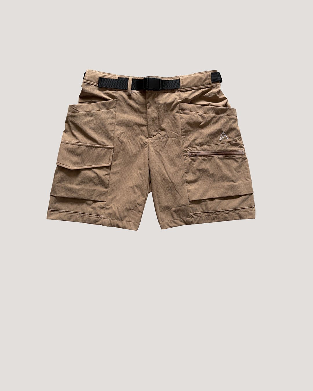 KYOTO SUMI NYLON EASY CARGO SHORTS SUMI